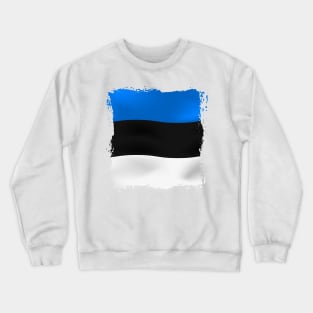 Estonia artwork Crewneck Sweatshirt